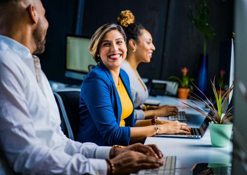 Pexels Stock Photograghy - Happy Chamber Members at Work